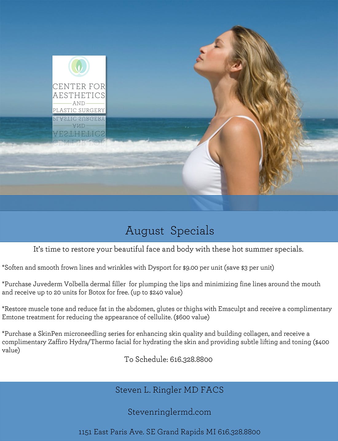 Specials on Plastic Surgery in Grand Rapids