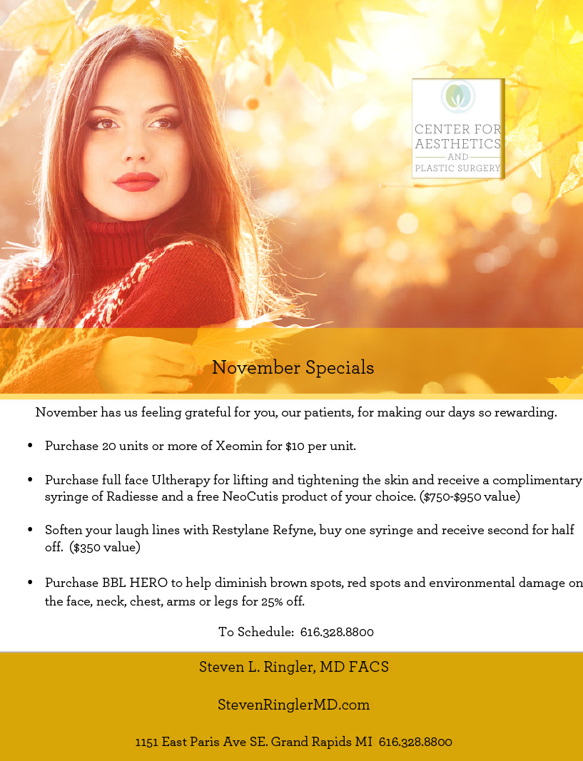 Specials on Plastic Surgery in Grand Rapids