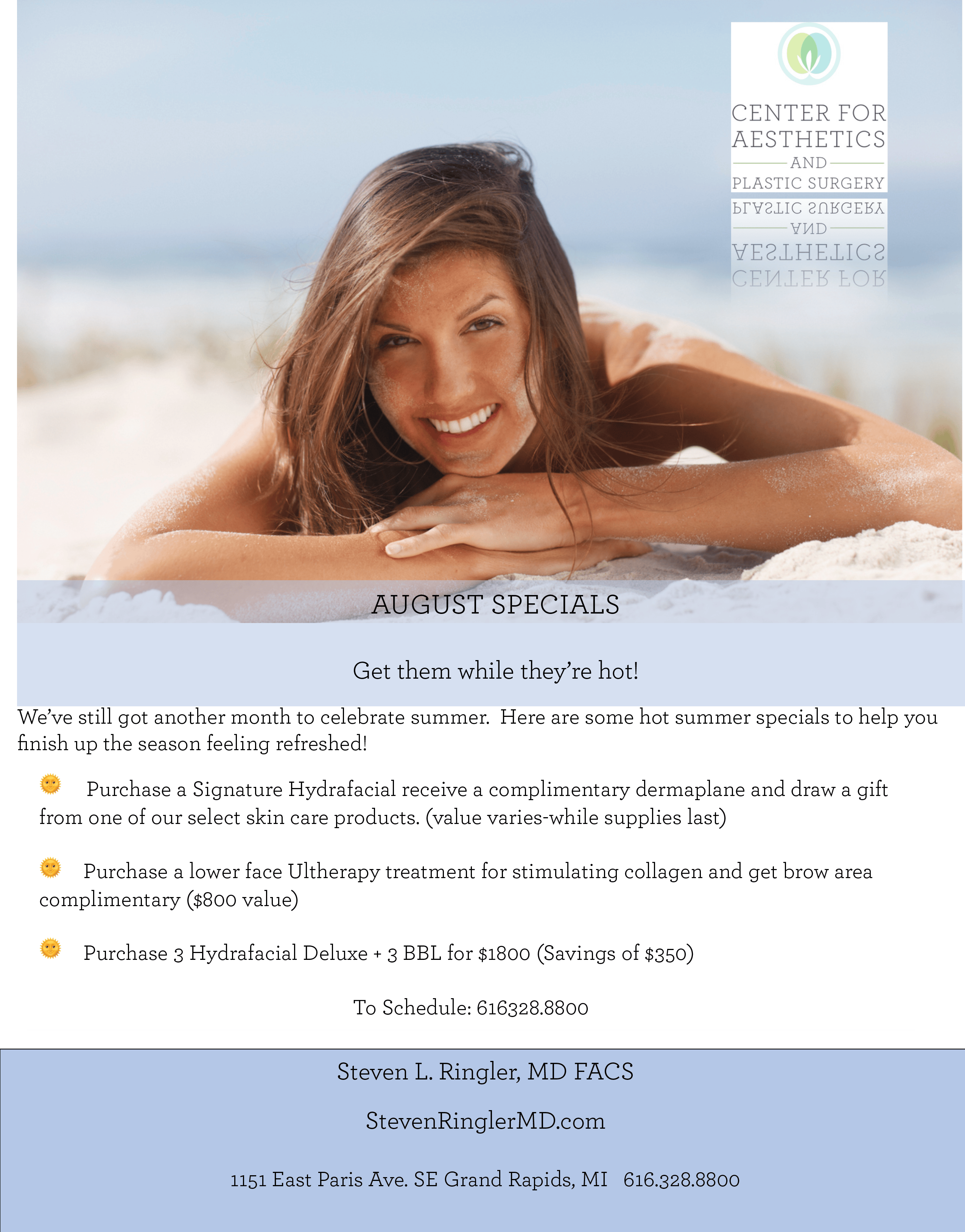 Specials on Plastic Surgery in Grand Rapids